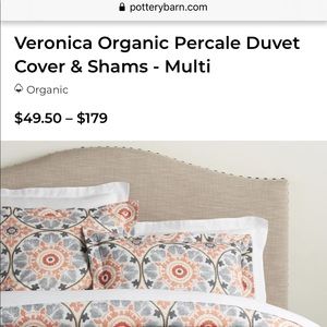 NEW! Pottery Barn Duvet Cover